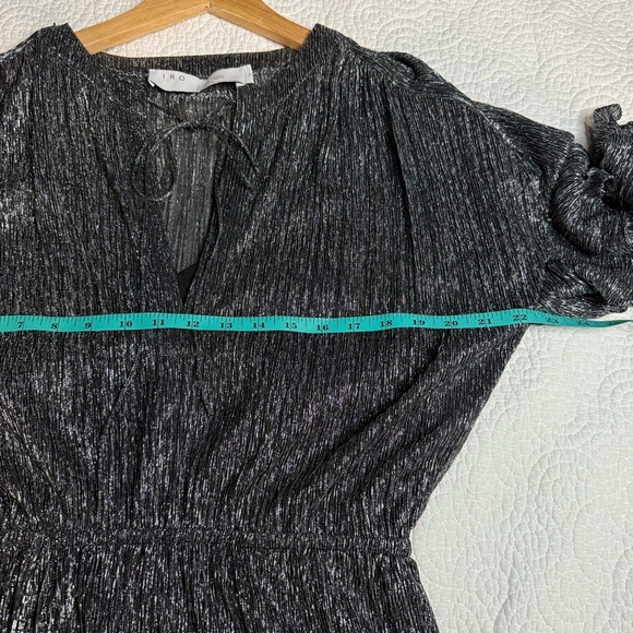 IRO Tellus Metallic Blouson Dress size 34 - Picture 10 of 12